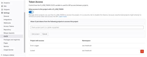 gitlab ci permission denied|skipping git submodules setup.